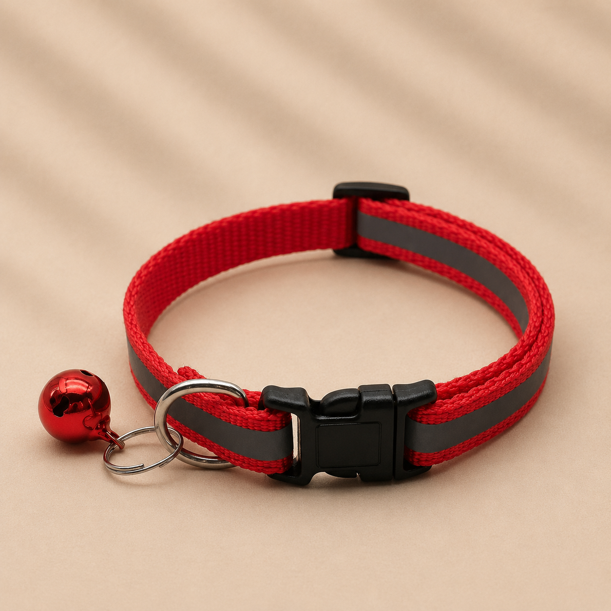 Collier chat réfléchissant