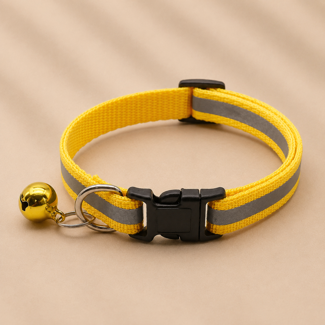 Collier chat réfléchissant