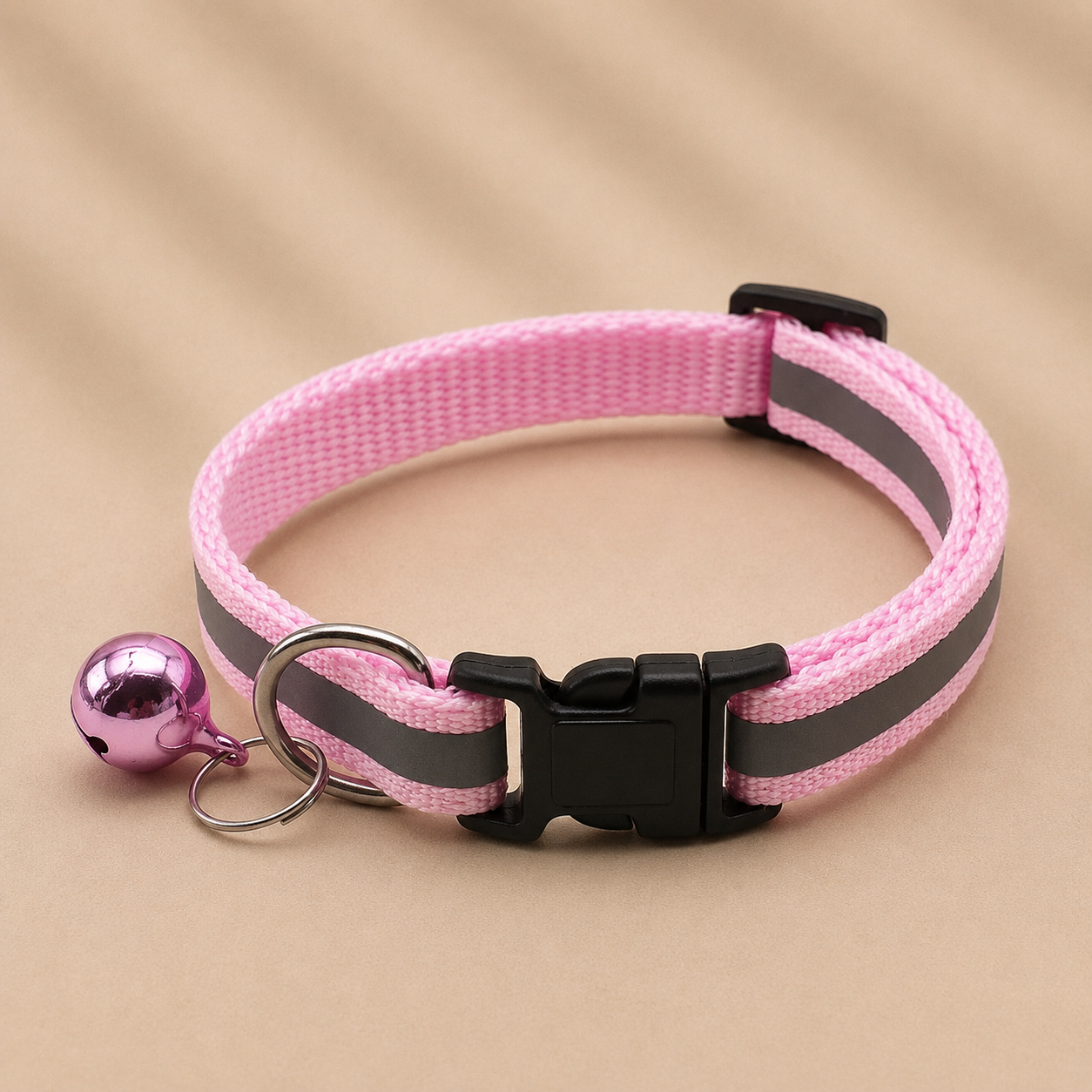 Collier chat réfléchissant
