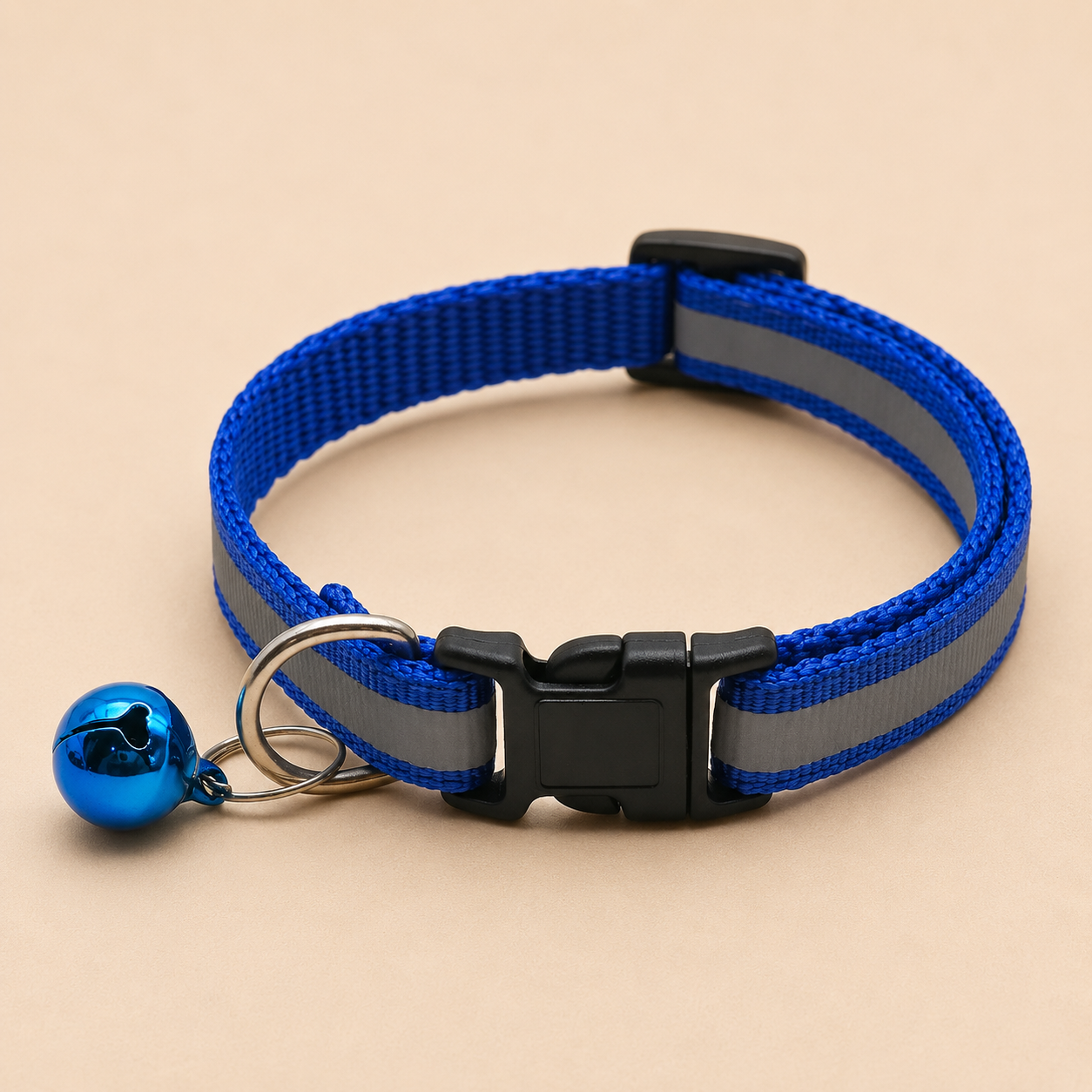 Collier chat réfléchissant