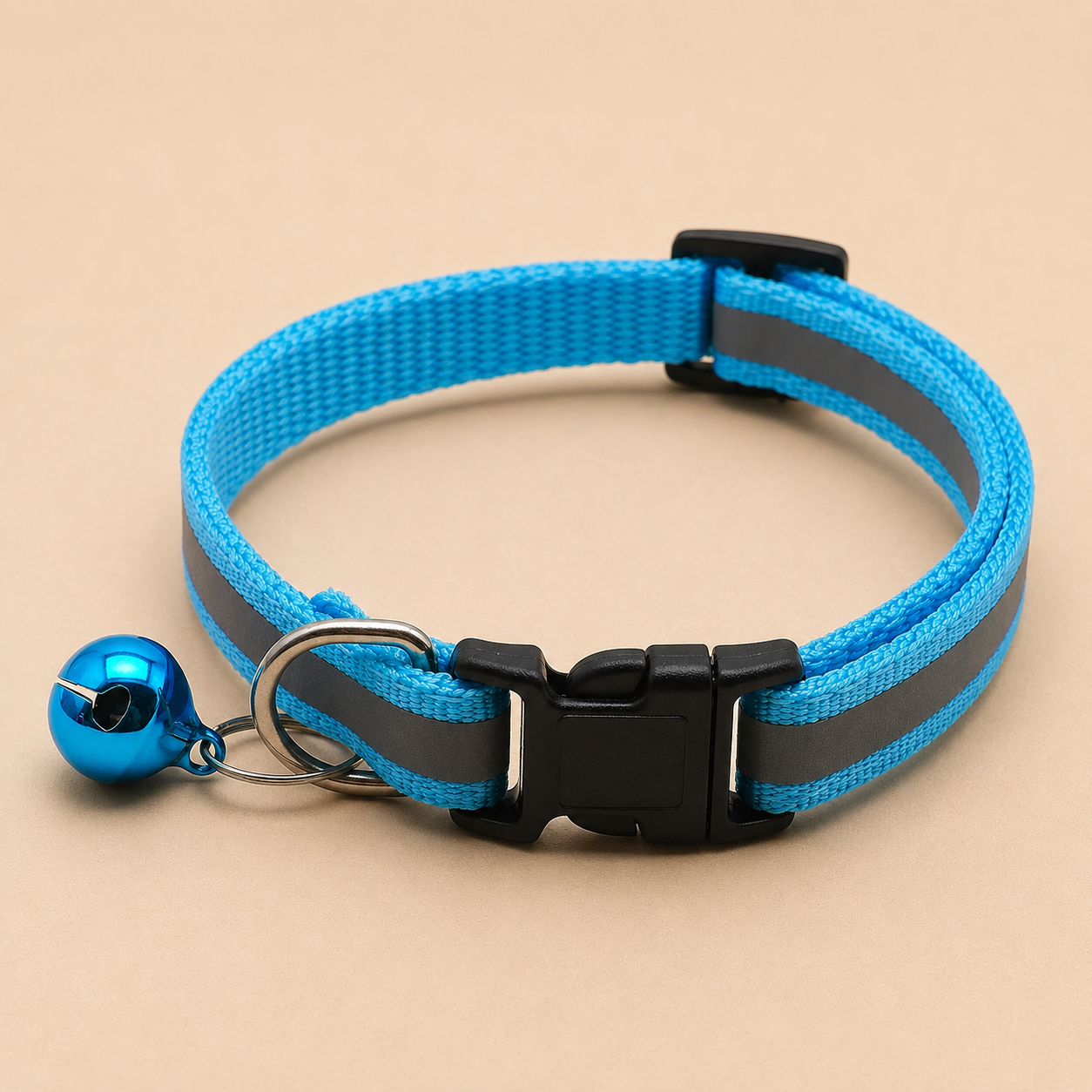 Collier chat réfléchissant